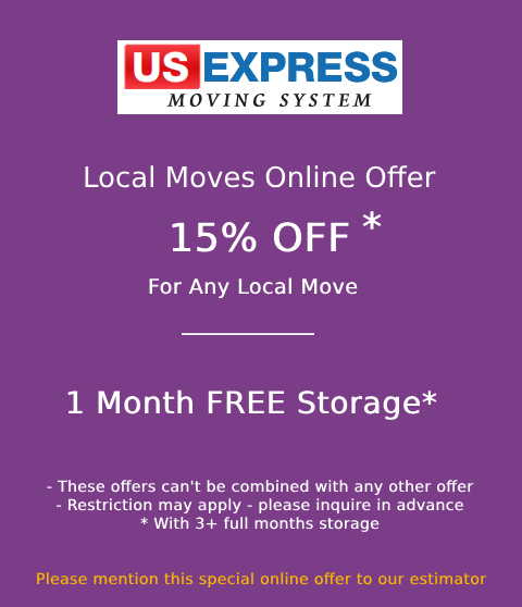 US Express Moving Offer