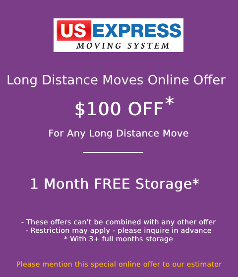 US Express Moving Offer