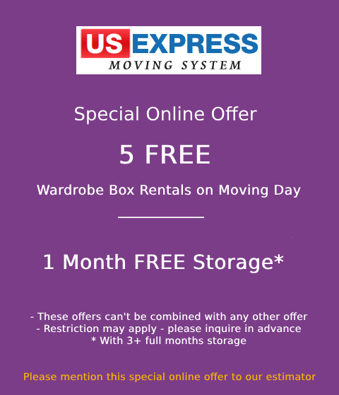 US Express Moving Offer